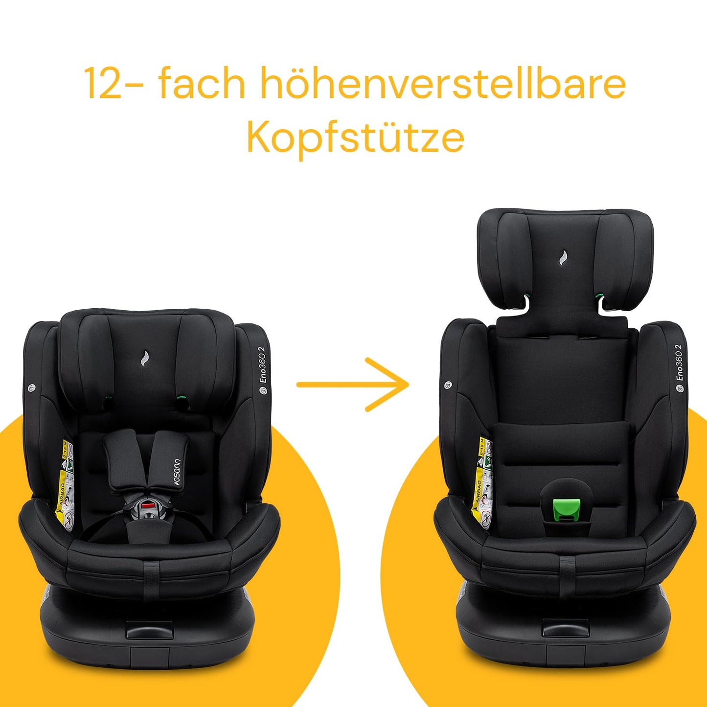 Osann Eno360 2 Kindersitz Black