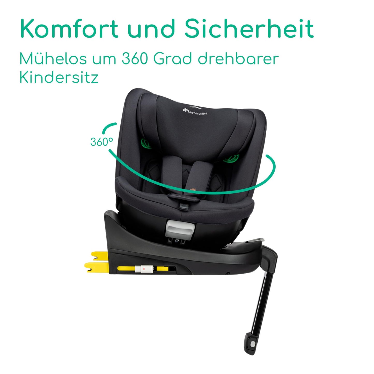 Bebeconfort RevolveFix Plus Kindersitz Black