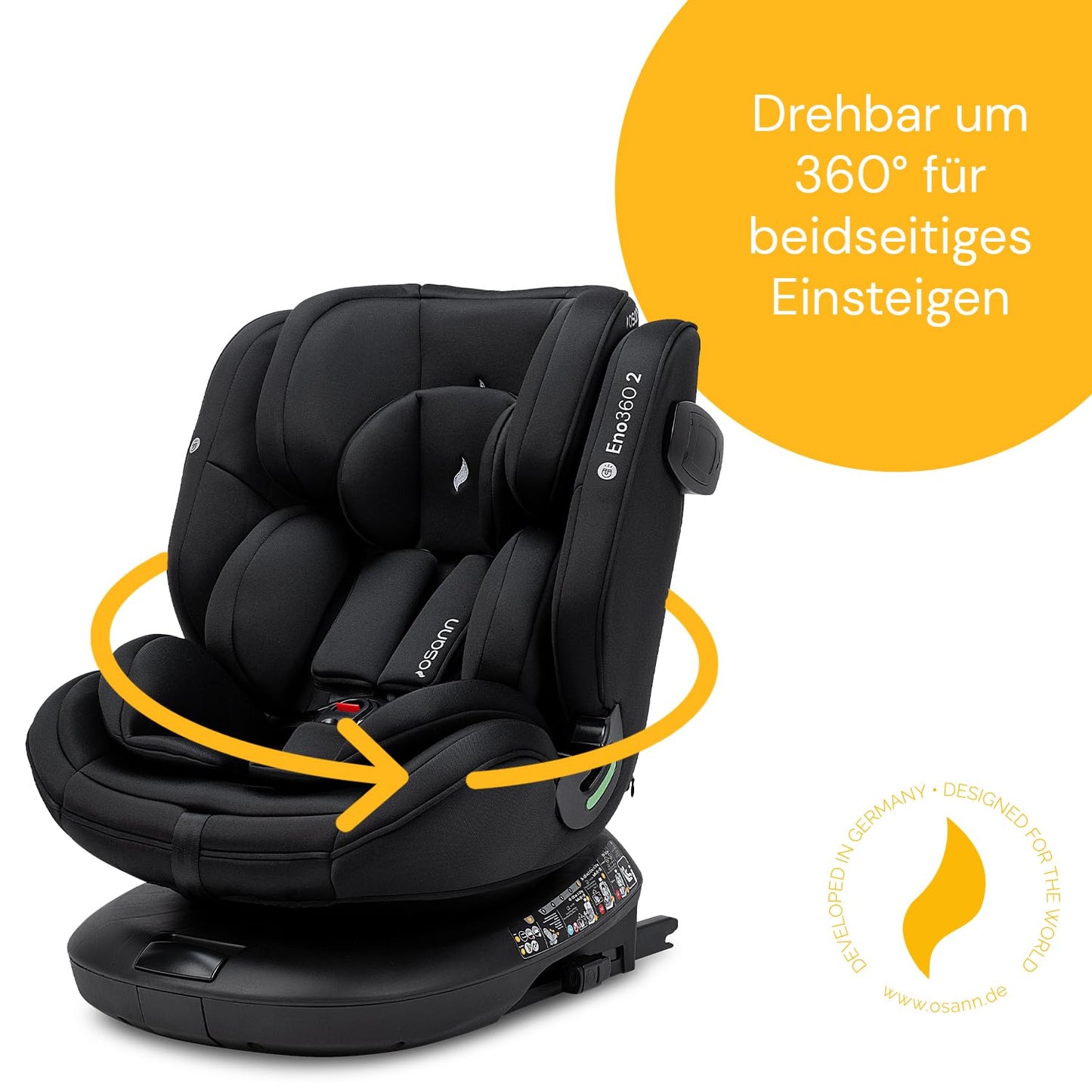 Osann Eno360 2 Kindersitz Black