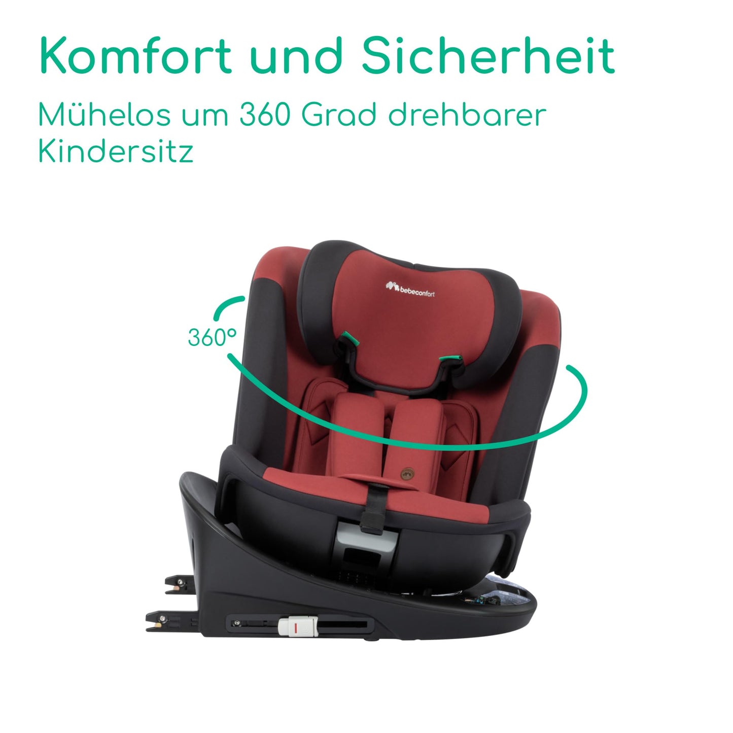 Bebeconfort RevolveFix Kindersitz Red