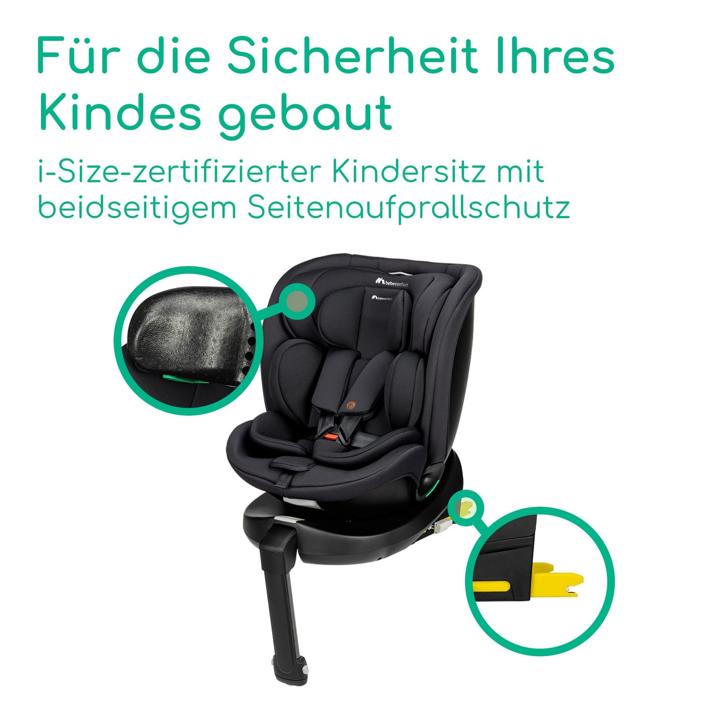 Bebeconfort RevolveFix Plus Kindersitz Black